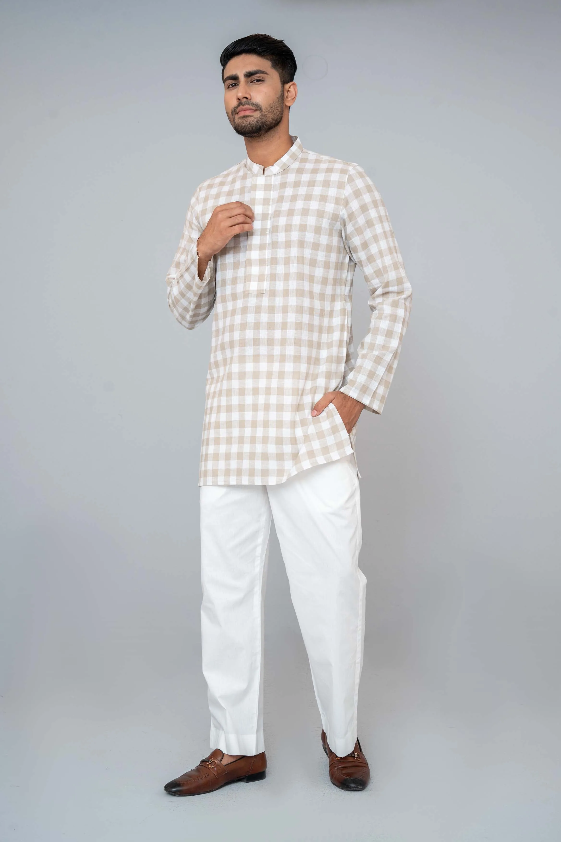 Designer Silk Pajama view 4