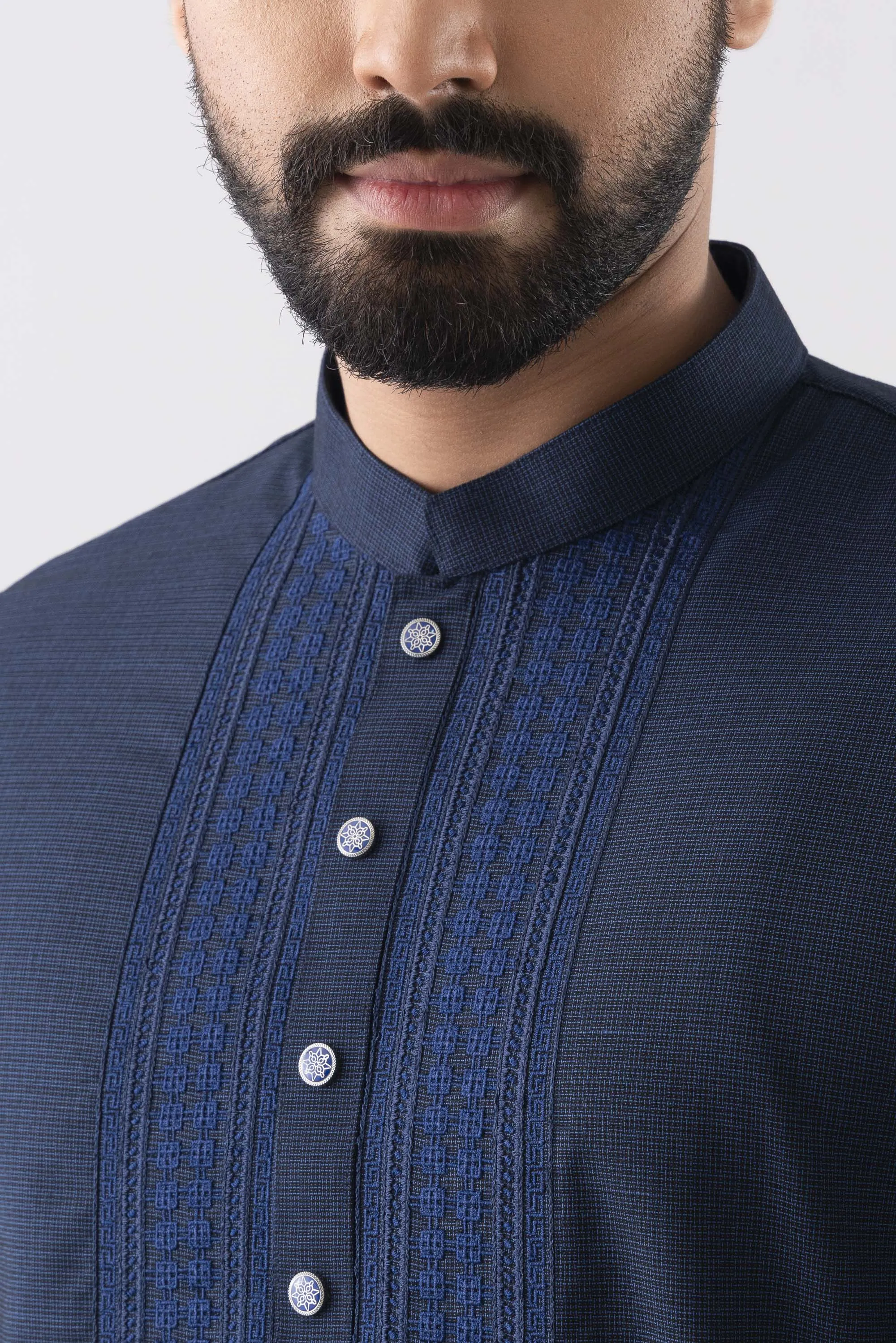 Navy Jubbah view 4
