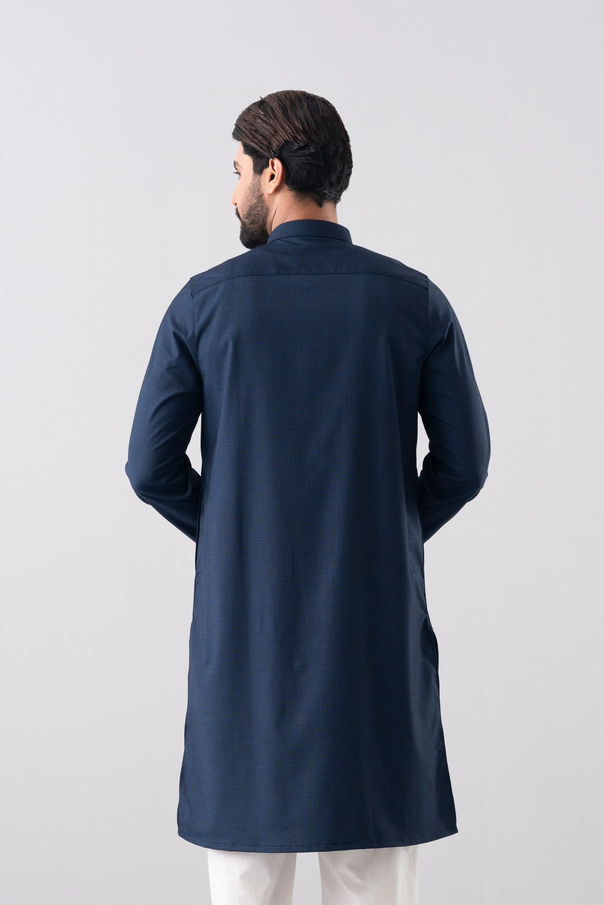 Navy Jubbah view 3